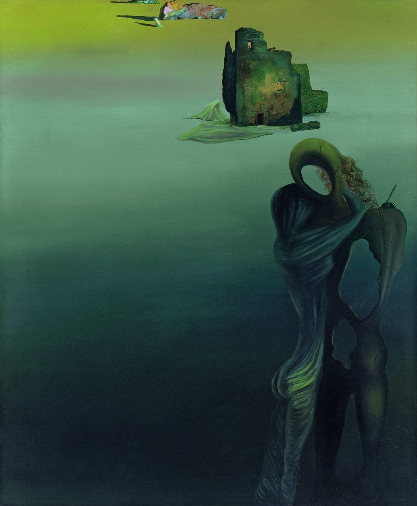 La obra de Dalí supone en cierto sentido una evolución de las historias góticas de espectros, reinventándolas desde un punto de vista psicológico.