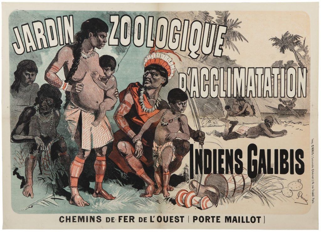 Jardín de Aclimatización - Zoológico humano en París 